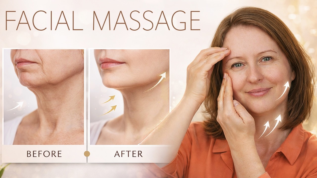 LYMPHATIC facial massage techniques to stay young - Relax Your Face