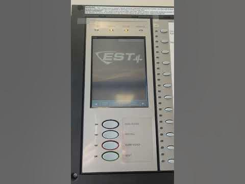 EST4 Fire Alarm Panel Booting #firealarm - YouTube