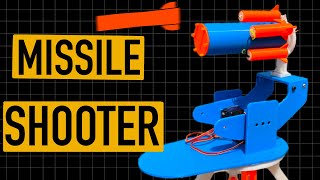 I Made this Missile Shooter Robot with Arduino Inspired by Mark Rober