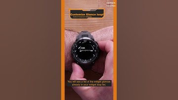 Tutorial - Instinct Crossover AMOLED: Glances aanpassen – Handleiding van 90 seconden! #garmin #g...