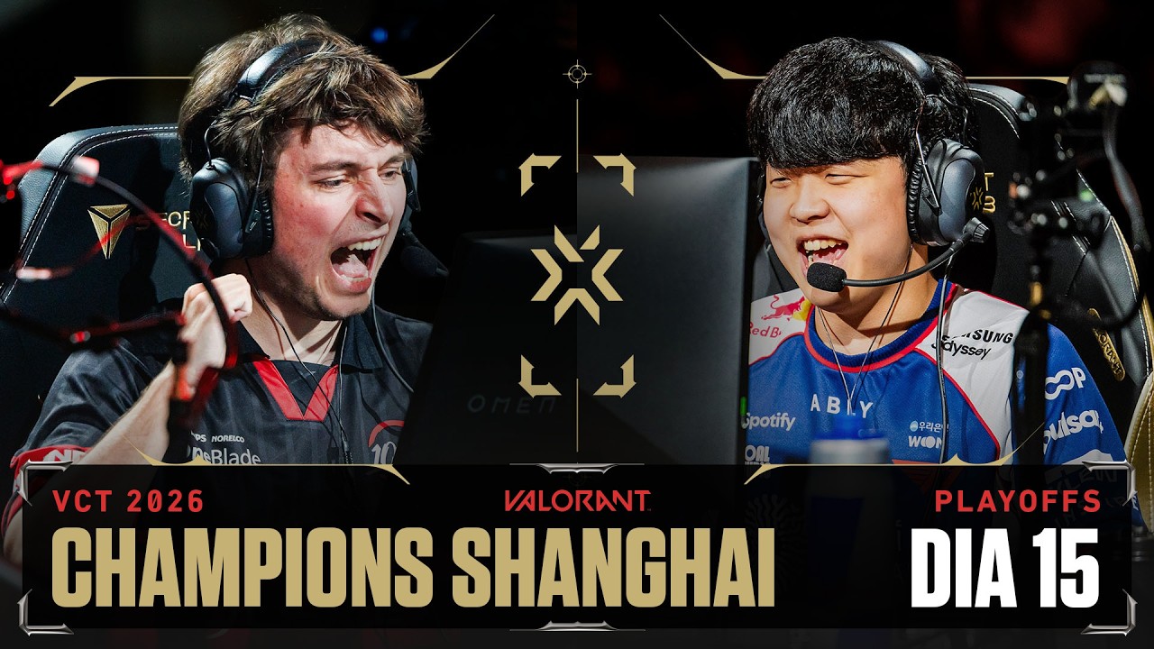 NRG x 100T | G2 x T1 | Champions Shanghai | Playoffs - Dia 15