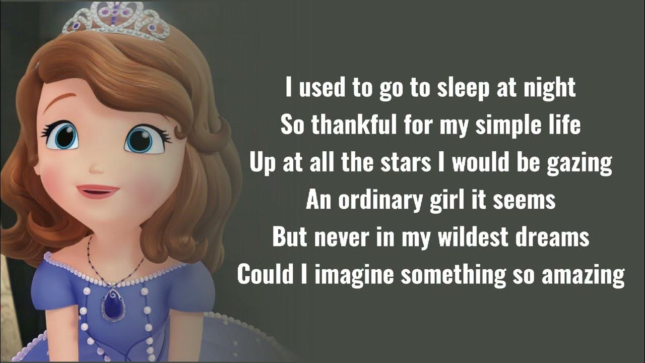 Ariel Winter Rise and shine Lyrics (Sofia the First Once Upon a