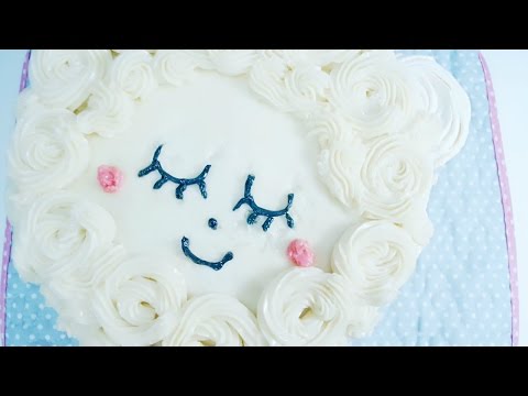 Lemon Lamb Coconut Cake Swiss Meringue Buttercream