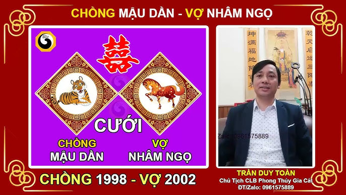 Chồng Mậu Dần Vợ Nhâm Ngọ - Bí Quyết Hạnh Phúc Và Thành Công Trong Cuộc Sống