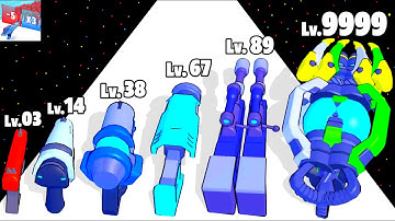 Gun Clans Run Weapon Master - Level Up Weapon Max Level Gameplay Part 2 (GunClans)