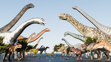 How Big Were Dinosaurs? | 3D Dinosaur Size Comparison | Smallest to Largest