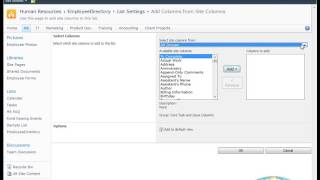Creating and Using Site Columns in SharePoint 2010
