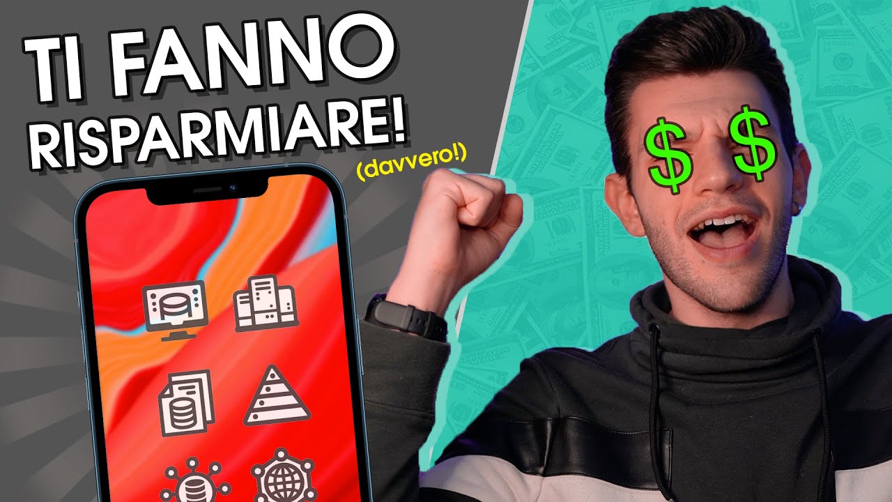 TOP 5 App per RISPARMIARE SOLDI (Davvero!)