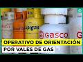 La Florida: Realizan operativo de orientación por vales de gas