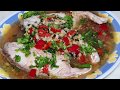 Famous KL steamed fish called Lan Jie 如何在家里制作兰姐蒸鱼