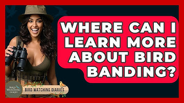 Where Can I Learn More About Bird Banding? - Bird Watching Diaries