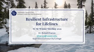 Resilient Infrastructure for Lifelines