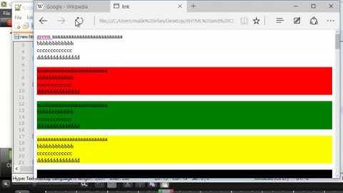 XHTML and CSS Tutorial   7   Creating a Link Within a Web Page urdu and hindi with tutorialsdvds