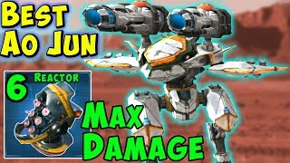 Best Ao Jun Redeemer Max Damage Killer - War Robots Mk2 Gameplay WR