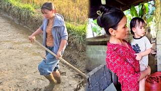 Thu felt very reassured doing her job when Hối's mother helped take care of Chip.