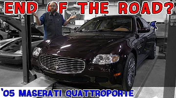 Is the end near for this '05 Maserati Quattroporte? CAR WIZARD finds problem for worried owner