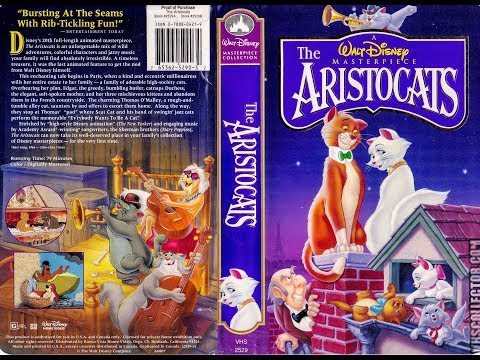 Opening to The Aristocats 1996 VHS
