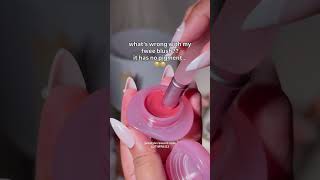 bought this fwee blush for the hype but where’s the pigment 😭#fwee #glowypot #blush #asmr #makeup