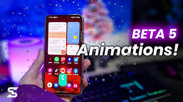 Samsung One Ui 5.0 BETA 5 Animations!
