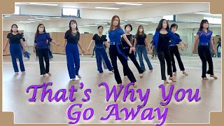 Video thumbnail of "THAT'S WHY YOU GO AWAY - LINEDANCE (Wandy Hidayat)"