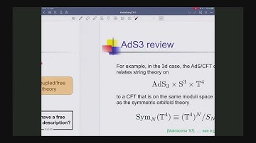 Matthias Gaberdiel - The string dual of free N=4 SYM - 08.10.2021