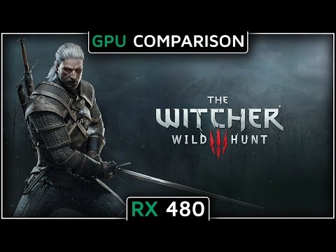 RX 480 | FX-8320 The Witcher 3: Wild Hunt (GPU Comparison) (GTX 960 Vs RX 480) (1080p60FPS)