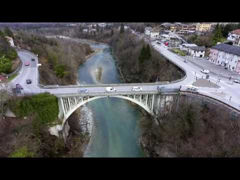 Piave Ponte nelle Alpi - Drone Video