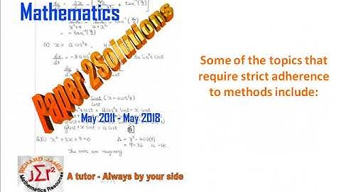 Cape Unit 2 Pure Mathematics Paper 2 Solutions