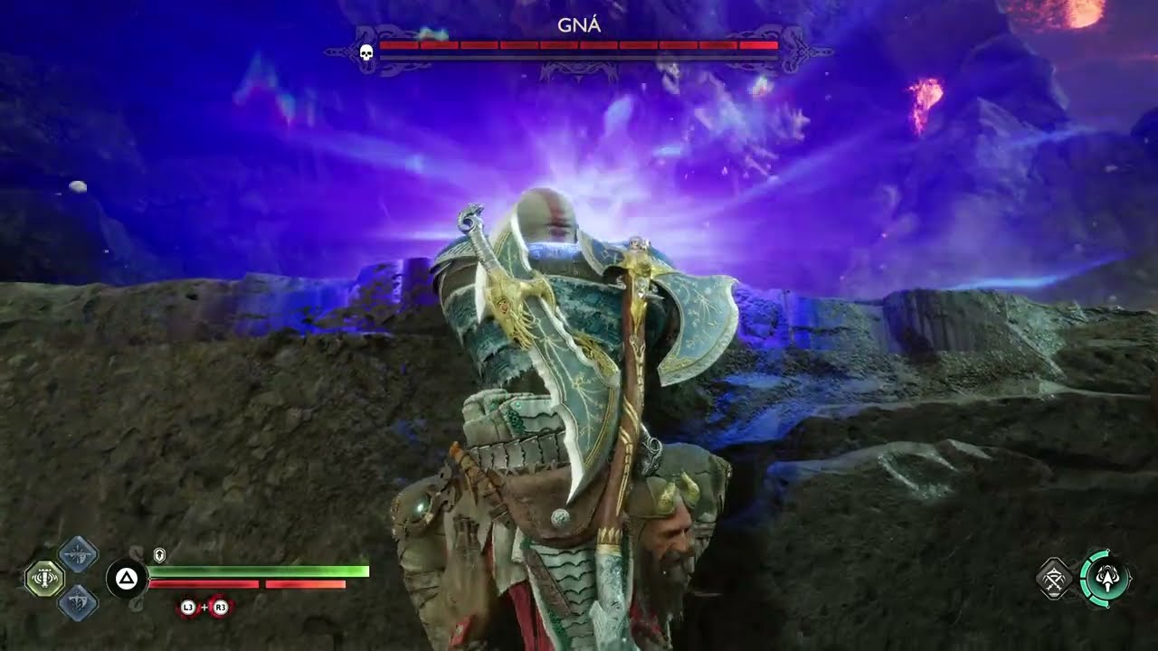 God of War Ragnarök-ps5 Gna Boss Glitch