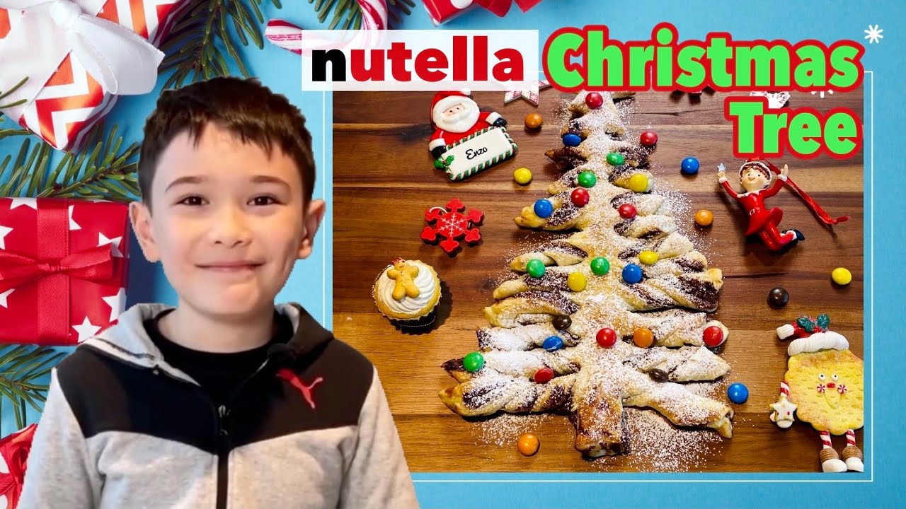 How to Make a Nutella Christmas Tree Snack Easy and Delicious Treat