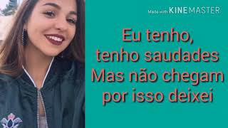Bárbara Bandeira - A Última Carta  (lyrics)