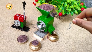 Top diy tractor making flour mill machine science project || diy tractor || @KeepVilla || @MiniTheQ
