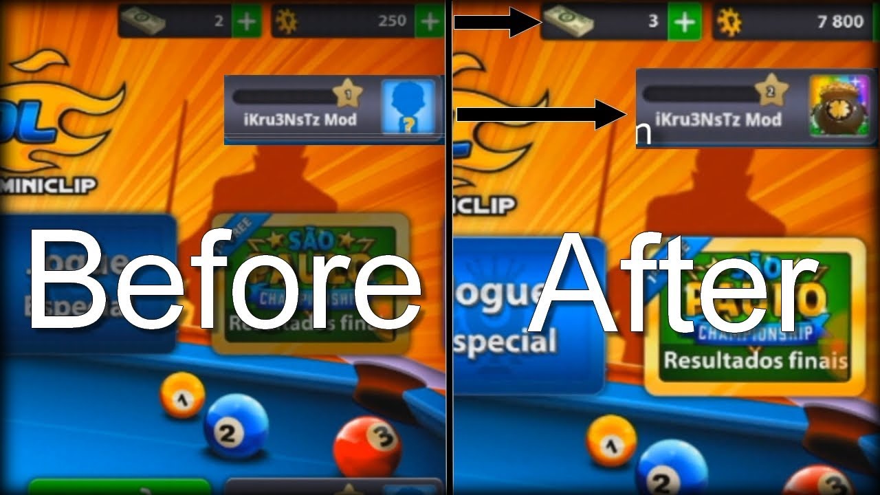 8 Ball Pool - Free Coins, Cues, Avatar, Money (Working 2018) - 