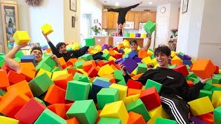 GYMNASTICS FOAM PIT IN HOUSE!