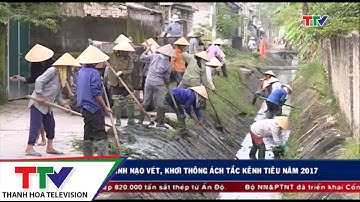 Hoàn thành nạo vét, khơi thông ách tắc kênh tiêu năm 2017