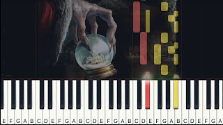 Canción de Navidad un poco Macabra #navidad #krampus #christmas #piano #synthesia