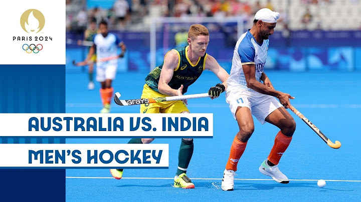 🇦🇺 Australia vs. India 🇮🇳 | Men's Hockey | #Paris2024 Highlights