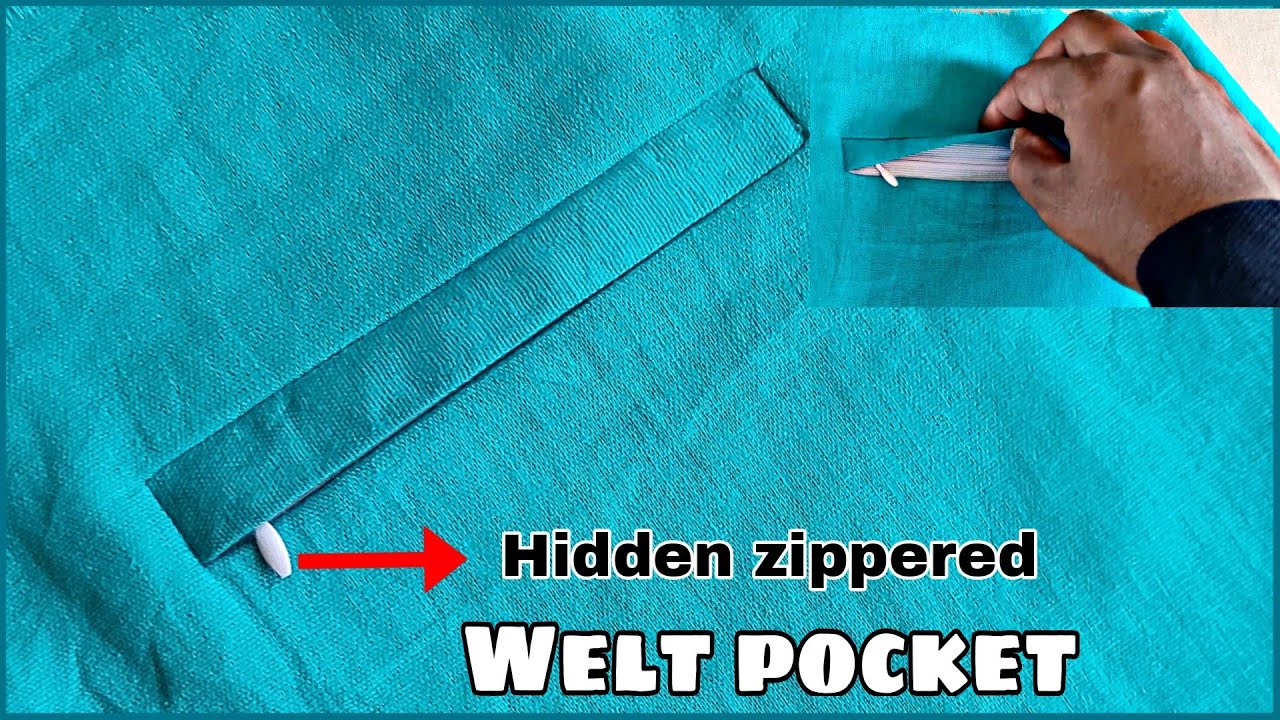 How To Sew A Zippered Covered Welt Pocket Sew A Invisible Zipper how-to-sew-a-zippered-covered-welt-pocket-sew-a-invisible-zipper