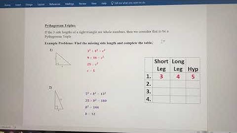 Understanding Pythagorean Triples - Using Pythagorean Triples to Make Math Easier