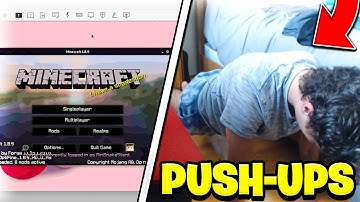 Screensharing a LINUX and doing PUSHUPS every time I Ban a Cheater!