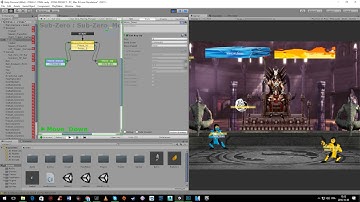 Visual Programming - PONG (Mortal Kombat Style)
