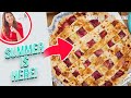 Fresh Strawberry Pie Made Easy (Simple Lattice!)