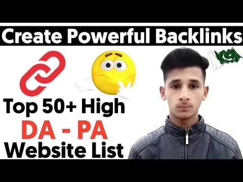 top-50+-high-da-(domain-authority)---pa-(page-authority)-website's-list-||-backlinks-for-beginners