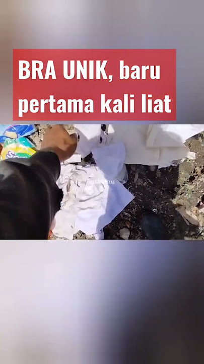 BRA UNIK, baru pertama kali liat