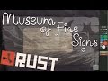 Rust  museum of fine signs  batman