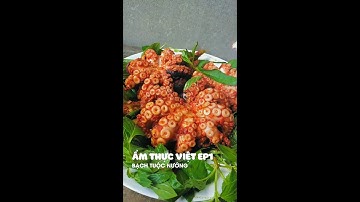 Ẩm Thực Việt | Bạch Tuộc Nướng | Nồi Chiên Không Dầu