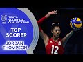 Jordan Thompson is electrifying at the net! | Top Scorer | Volleyball Olympic Qualification 2019