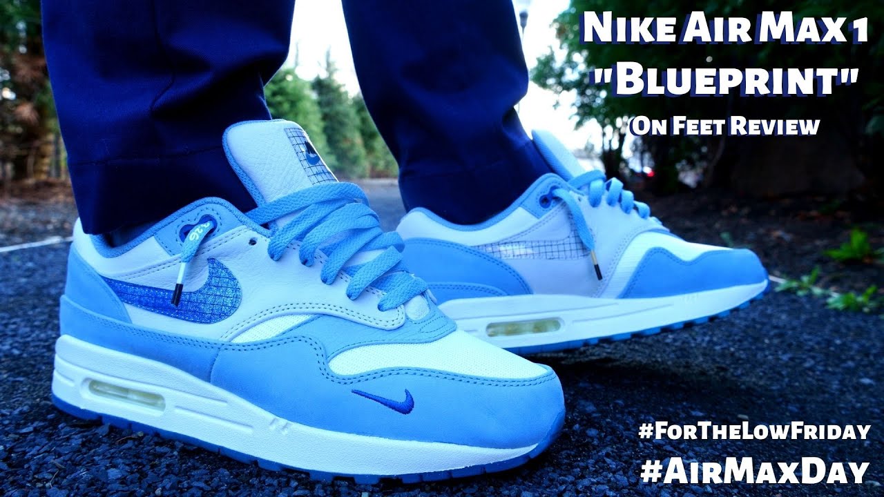 nike air max 1 blue