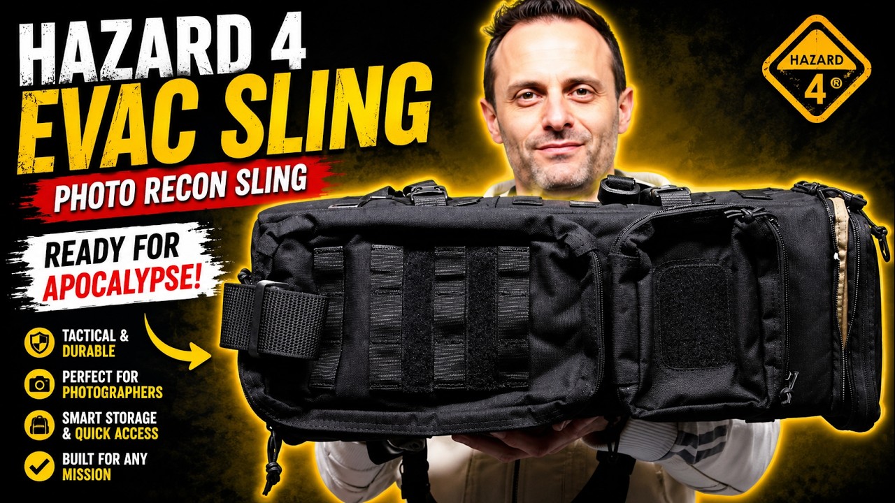 🧟 Hazard 4 Evac Photo Recon Sling Review 🎒 Apocalypse Ready