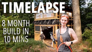 Couple TIMELAPSE Shed Build | 8 Months in 10 Minutes! by Building Modern 3,499 views 6 months ago 9 minutes, 58 seconds